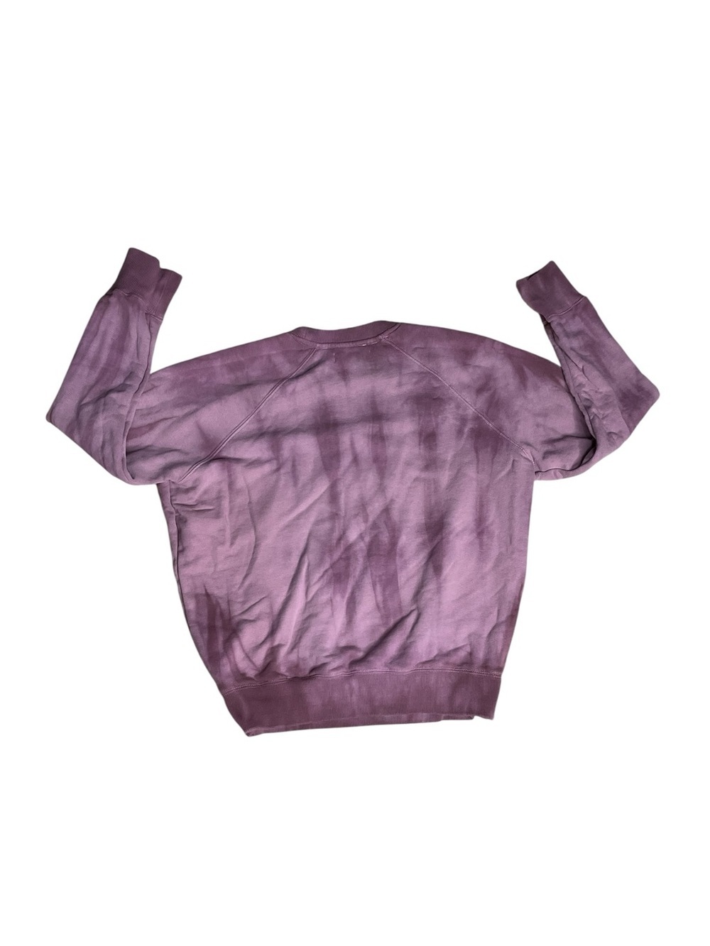 Peloton x Apparel Josephine Mauve Tie Dye Crewneck Sweatshirt Size Small - Picture 3 of 6